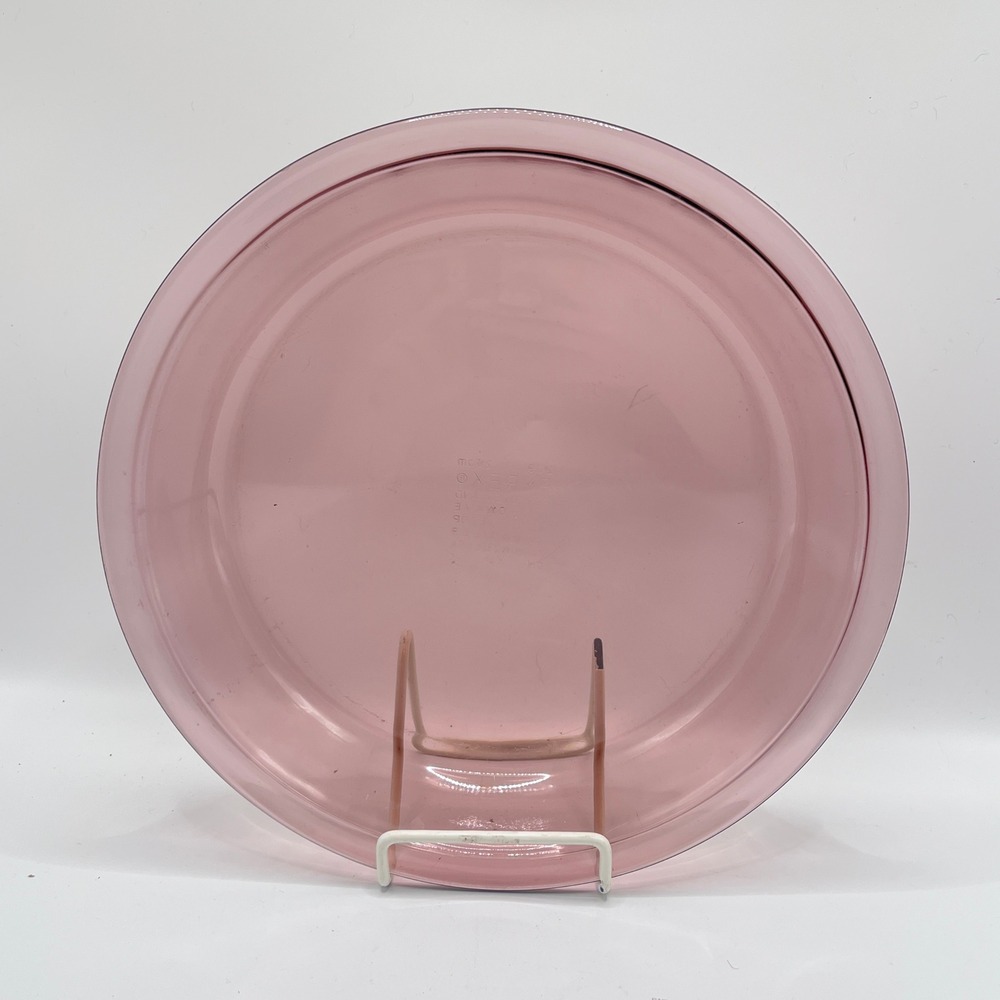 Pyrex Amethyst Glass Pie Plate 9.5 Inch Vintage Corning 209 Purple Bakeware USA